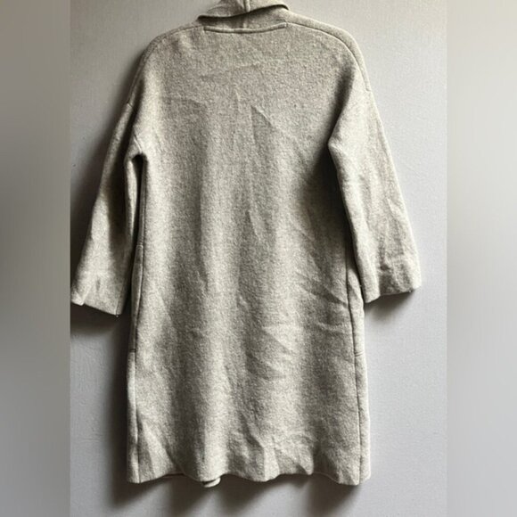 Madewell 100% Merino Wool open knit duster cardigan jacket Sz XS - Picture 3 of 13